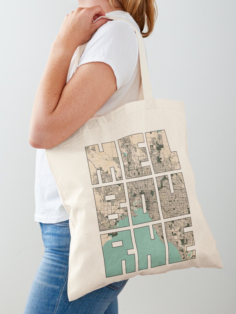 호주 멜버른 시티맵 - 빈티지 토트백 쇼퍼백 여성용 대 - Women Bags In Australia 리뷰 및 가격